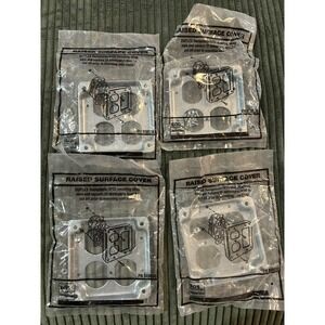 EGS Electrical Group Raised Surface Cover Set of 4 Mounting Strap PN 503536‎